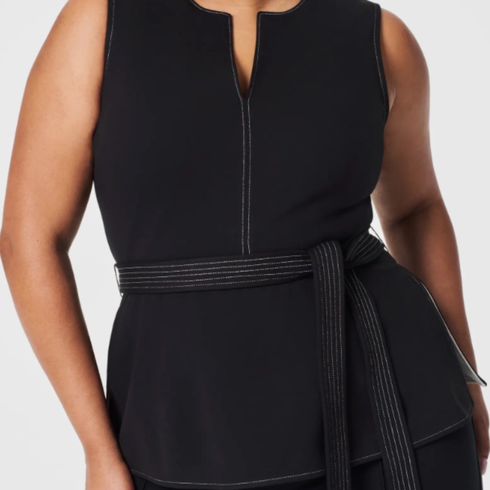 SPANX Perfect Tie Waist Top